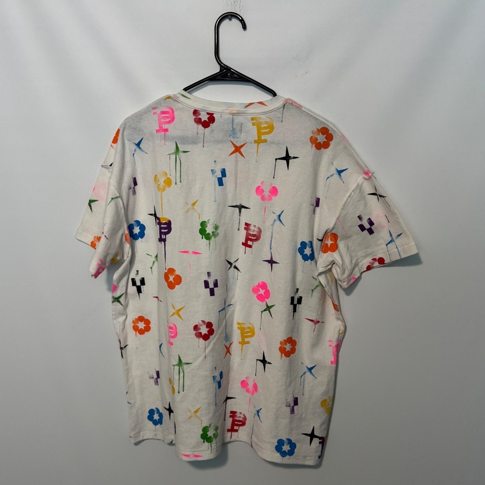 Puma Multicolor Logo Graphic Short Sleeve Tee - Picture 6 of 8